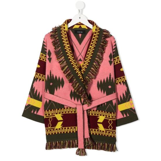  [키즈] 알라누이 가디건 LBHB003F22KN I001 3084 PINK YELLOW