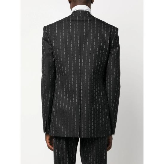  1017 알릭스 9SM 수트 자켓 AAUTA0113FA01 BKWHI BLACK WHITE - 1017 ALYX 9SM