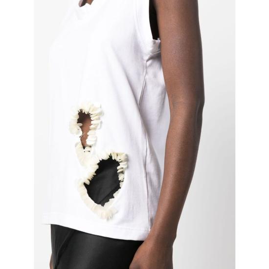  칼카테라 민소매 티셔츠 T20R TEX19 WHITE - CALCATERRA