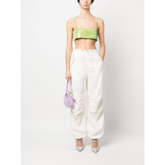  누에 민소매 티셔츠 100 CHARLOTTE GREEN - NUÈ