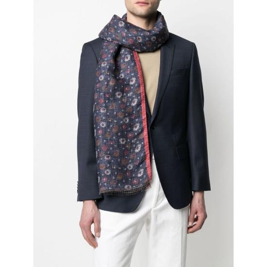  레이디 앤 머플러/스카프 PIANOSA 22 6 BLUE RED - LADY ANNE