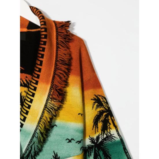  [키즈] 알라누이 가디건 LGHB002S22KN I005 8585 MULTICOLOUR BROWN - ALANUI