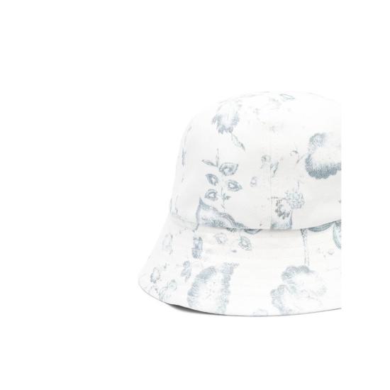  에르뎀 버킷햇 MS23 1497 MFNPWD BUC WH BL WHITE BLUE - ERDEM