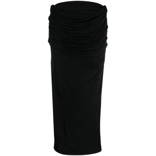  패리스 조지아 롱 스커트 PG450 BLACK