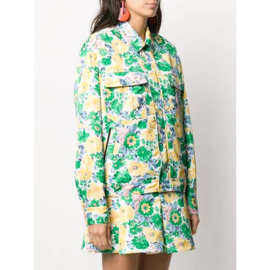  플랜씨 자켓 TP028 JKCAB04KEF FIW02 GREEN YELLOW - PLAN C