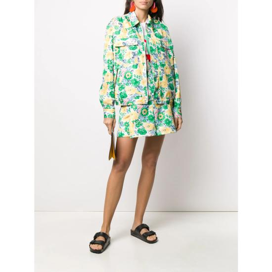  플랜씨 자켓 TP028 JKCAB04KEF FIW02 GREEN YELLOW - PLAN C