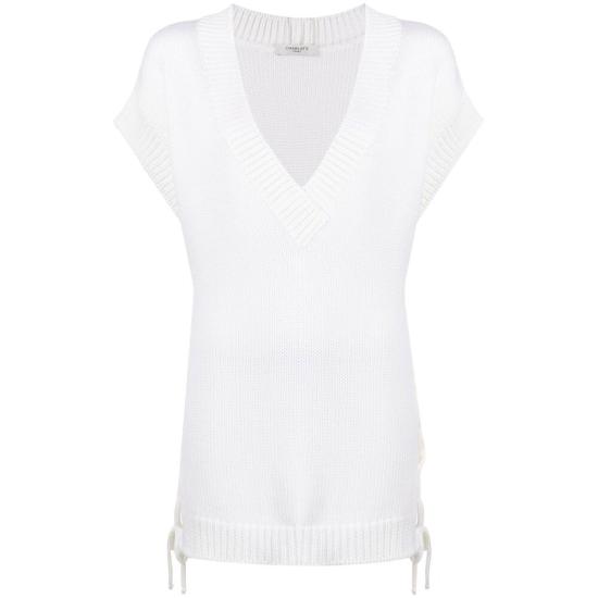  샬롯 민소매 티셔츠 154552 5396611 WHITE