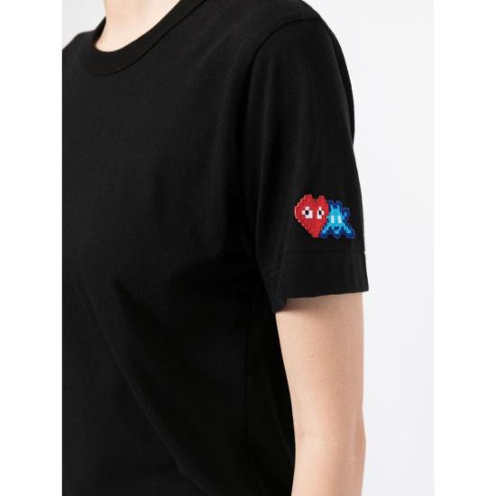  꼼데가르송 반팔 티셔츠 221297 6316472 BLACK - COMME DES GARCONS