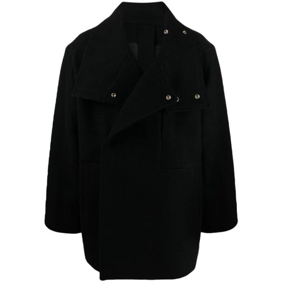  릭 오웬스 코트 RR02C7758 WY 09 BLACK