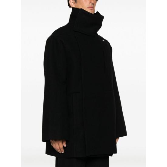  릭 오웬스 코트 RR02C7758 WY 09 BLACK - RICK OWENS