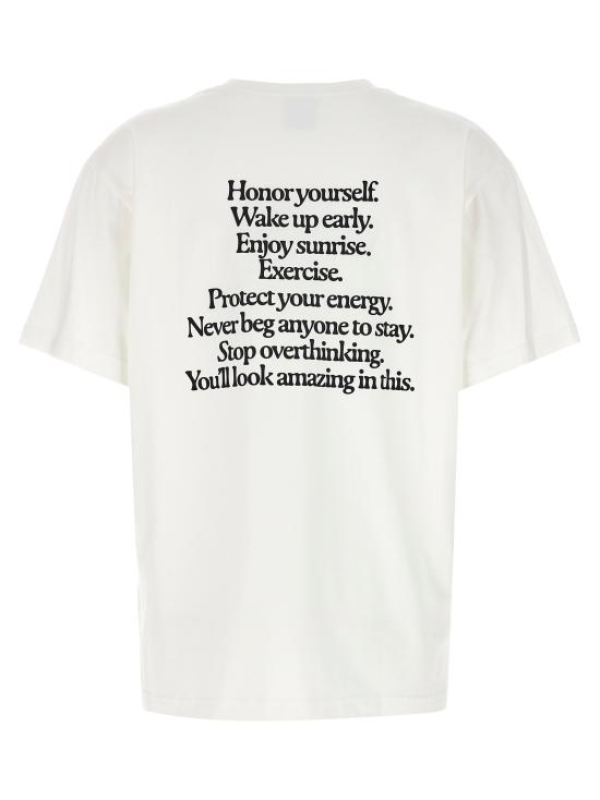  낫애프터텐 반팔 티셔츠 NATT008BIANCO White Black - NOT AFTER TEN