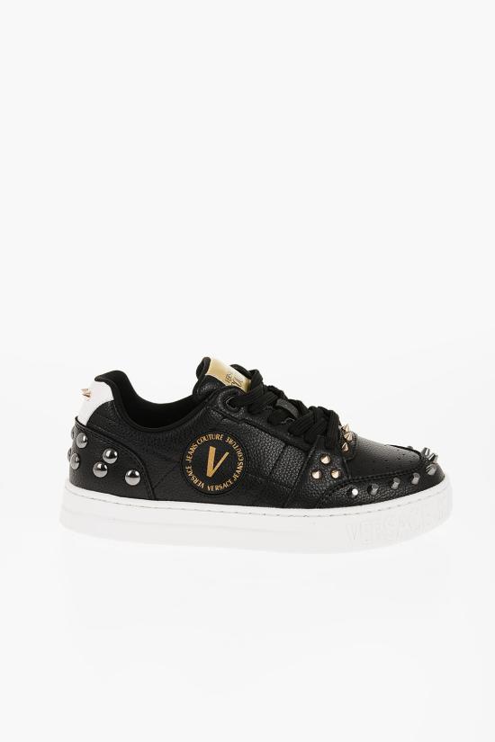  베르사체 스니커즈 75VA3SKC ZP318 M09 Black - VERSACE