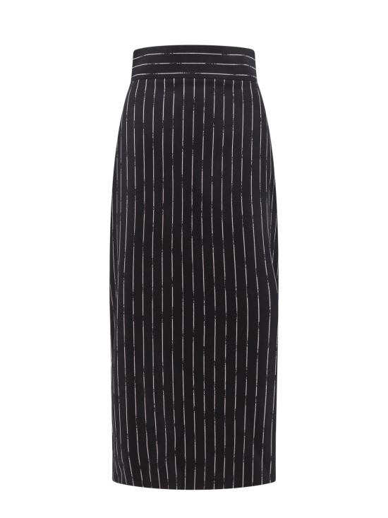  알렉산더 맥퀸 롱 스커트 769333QJADN 1080 Black