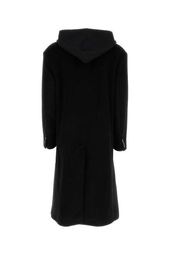  MM6 메종마르지엘라 / 남성 울 혼방 싱글 브레스티드 코트 S62AA0075S78139 900 Black BPG - MM6 MAISON MARGIELA