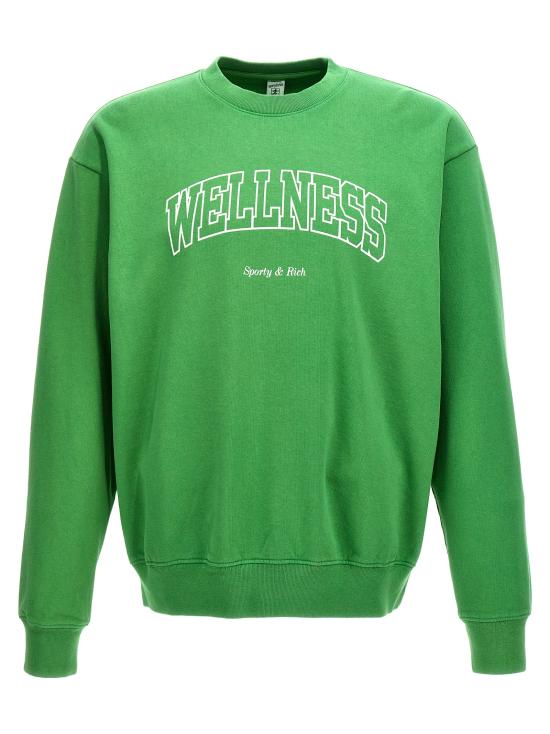  스포티앤리치 스웨터 CRAW2359VE177 Green