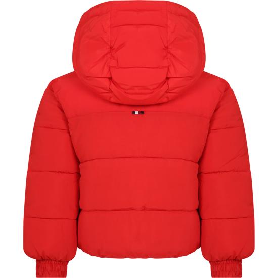  [키즈] 타미힐피거 패딩 23WMTHKG0KG07551T SNE RED - TOMMY HILFIGER