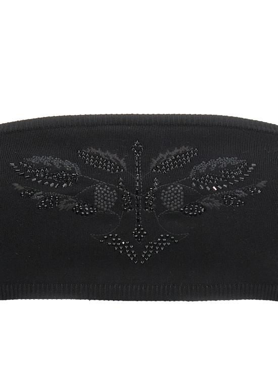  막스마라 민소매 티셔츠 COMUNE001 Black - MAX MARA