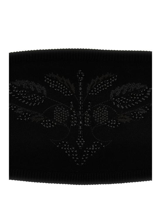  막스마라 민소매 티셔츠 COMUNE001 Black - MAX MARA