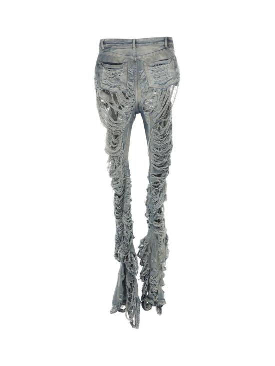  릭 오웬스 / 남성 스트레이트 팬츠 RR02C7315 DMPSH 98 BLUE BPG - RICK OWENS