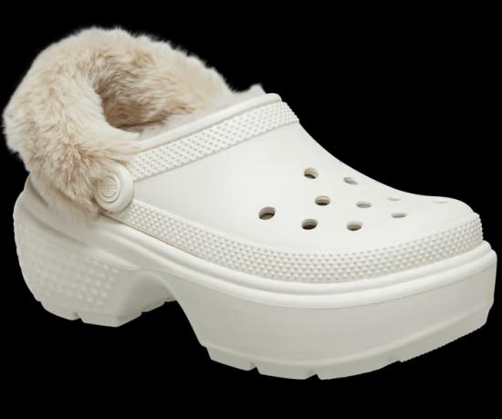  크록스 샌들 208546 STOMP LINED CLOG STUC Stucco - CROCS