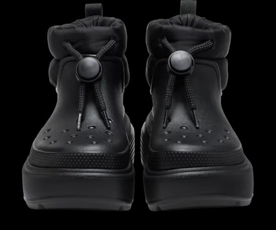  크록스 부츠 209324 STOMP PUFF BOOT BLK Black - CROCS