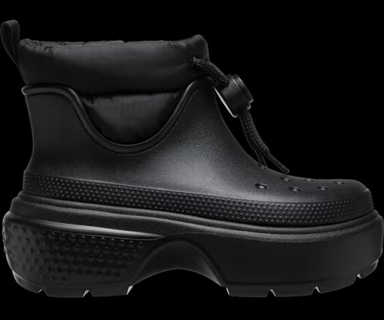  크록스 부츠 209324 STOMP PUFF BOOT BLK Black
