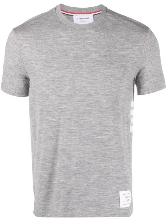  톰브라운 반팔 티셔츠 MJS219AJ0084 LT GREY 055