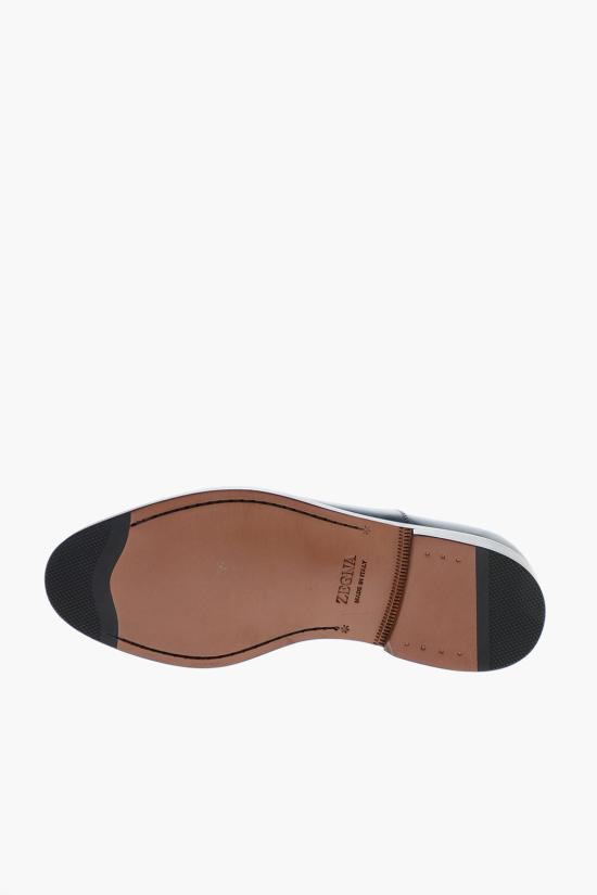  에르메네질도제냐 드레스 슈즈 LHCLG A5683Z TRB Blue - ERMENEGILDO ZEGNA