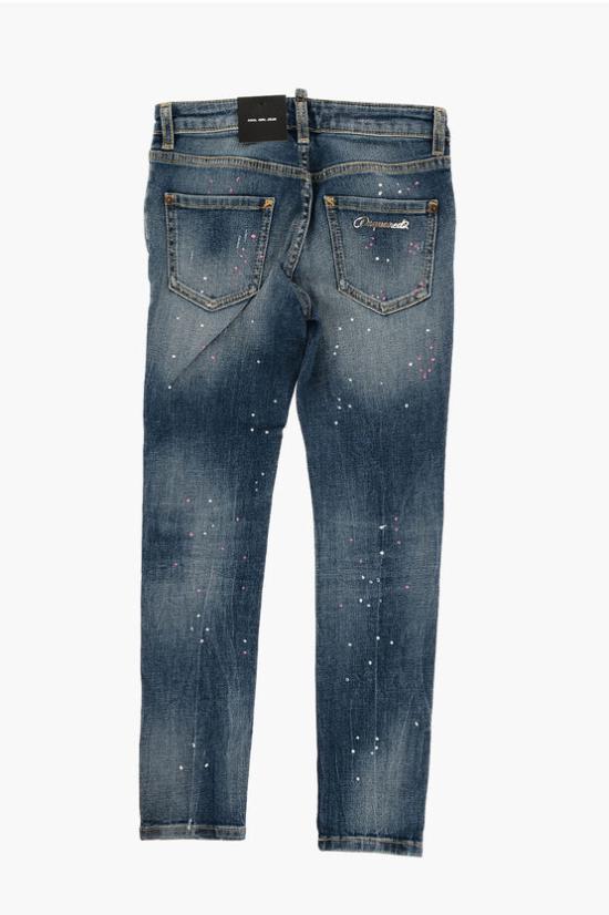  [키즈] 디스퀘어드2 진 DQ0239 D0A0F DQ01 Blue - DSQUARED2