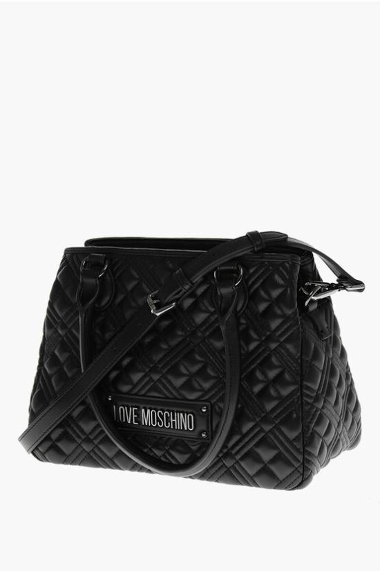  모스키노 토트백 JC4170PP0HLA000A Black - MOSCHINO