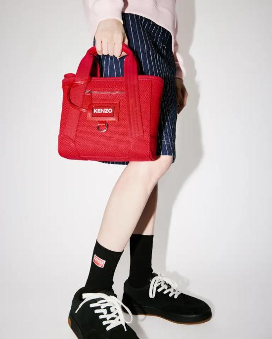  겐조 토트백 FD62SA960F01 22 Red - KENZO