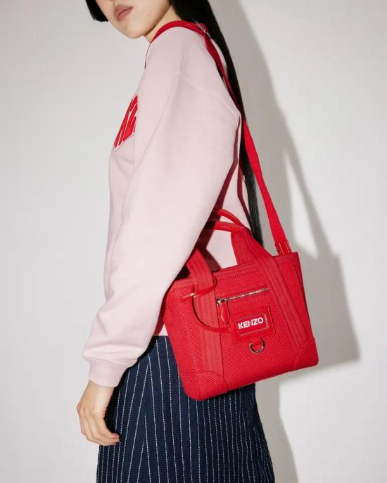  겐조 토트백 FD62SA960F01 22 Red - KENZO