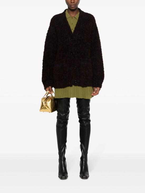  드리스 반 노튼 가디건 232 011223 7727 703 BROWN - DRIES VAN NOTEN