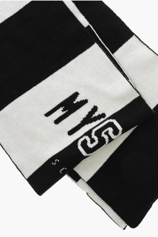  미스치프리퍼블릭 머플러/스카프 33MSFX01R 226973 01 Black White - MSFTSREP