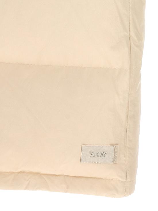  ARMY YVES SALOMON 베스트 24WFG07010T08GA1012 White - YVES SALOMON