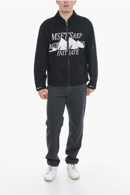  미스치프리퍼블릭 봄버 자켓 33MSFH100S2 226903 99 Black - MSFTSREP