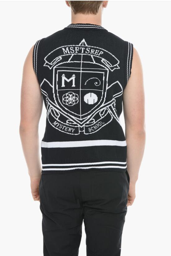  미스치프리퍼블릭 민소매 티셔츠 33MSFWM601R 226970 99 Black White - MSFTSREP