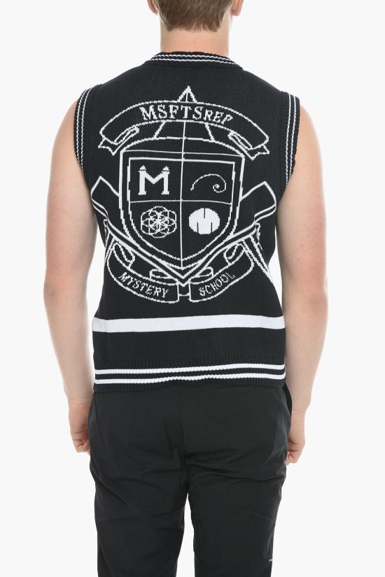  미스치프리퍼블릭 민소매 티셔츠 33MSFWM601R 226970 99 Black White - MSFTSREP