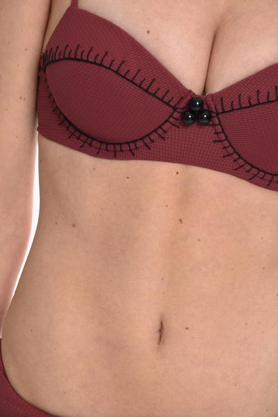  마리시아 브라 ST152 0 BEET Burgundy - MARYSIA