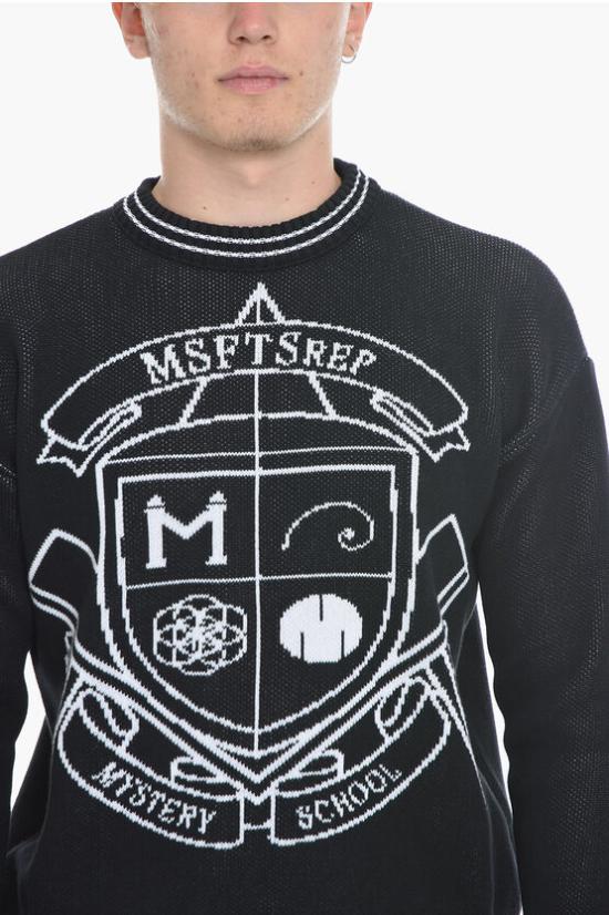  미스치프리퍼블릭 긴팔 티셔츠 33MSFM601 226970 99 Black - MSFTSREP