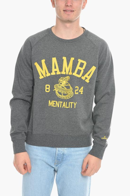  스크리미지 긴팔 티셔츠 MAMBA GREY MEL Gray