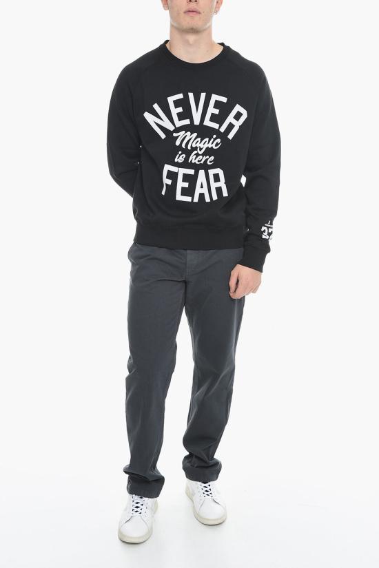  스크리미지 긴팔 티셔츠 NEVER FEAR BLACK Black - SCRIMMAGE