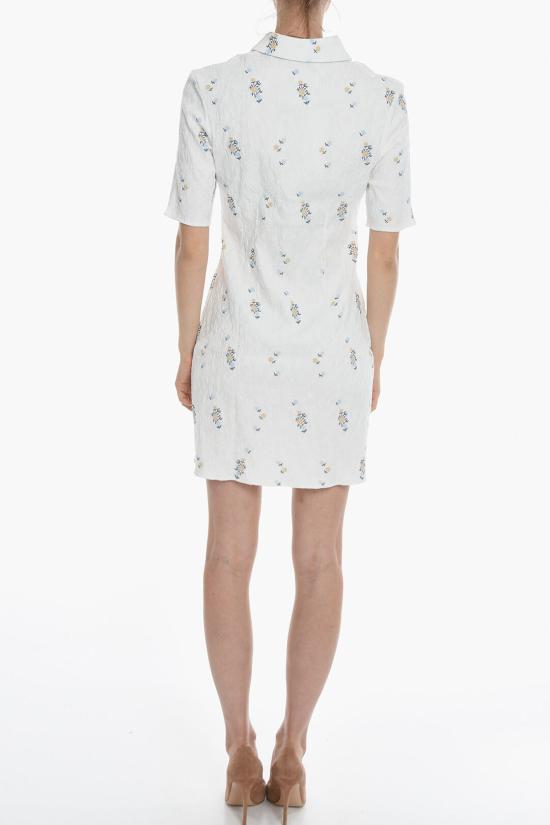  삼소앤삼소 숏 원피스 F22200156 0 WHITE FLOWER White - SAMSOE SAMSOE