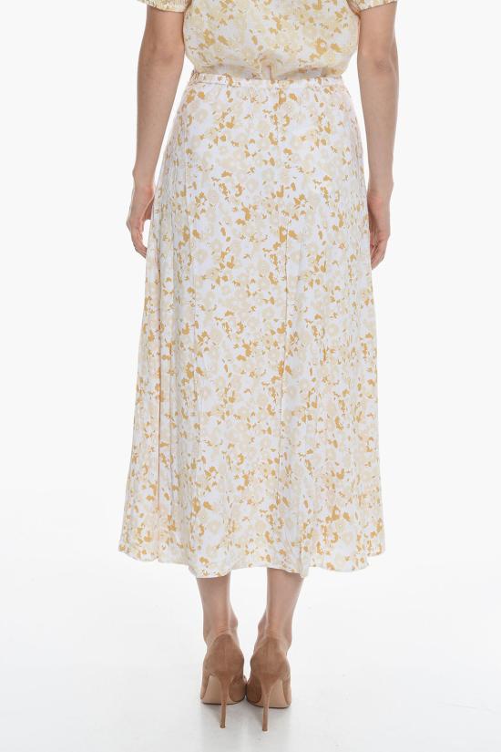  삼소앤삼소 롱 스커트 F22200136 0 DESERT FLOWER Beige Bianco - SAMSOE SAMSOE