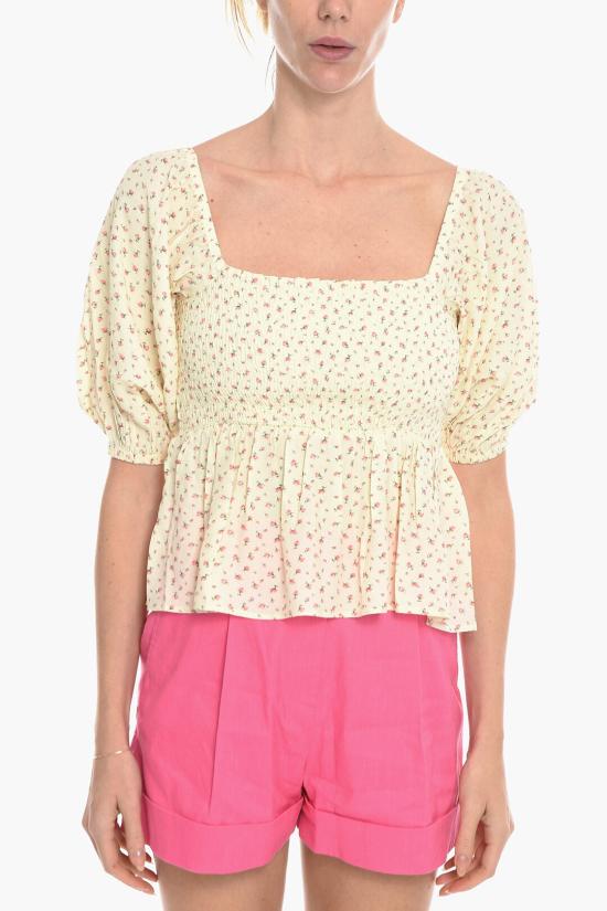  노트 뒤 노르드 반팔 티셔츠 12719 0 999 ROSE BUD Beige