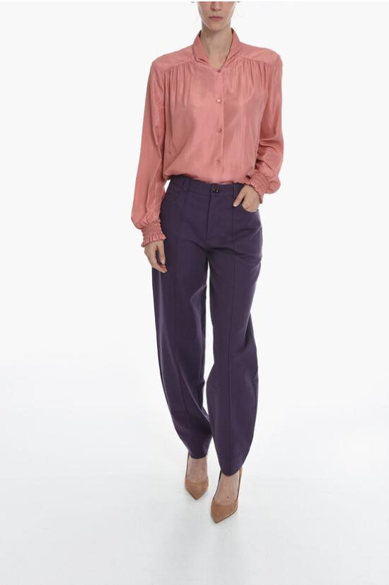  에어론 스트레이트 스트레이트 팬츠 PA212 414 510 Violet - AERON