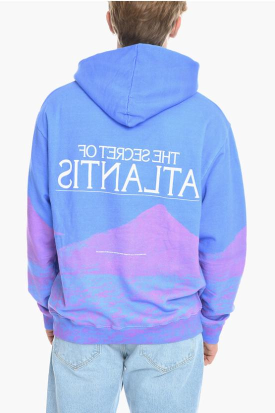  미스치프리퍼블릭 후드 티셔츠 33MSFM300S20 226961 85 Blue - MSFTSREP