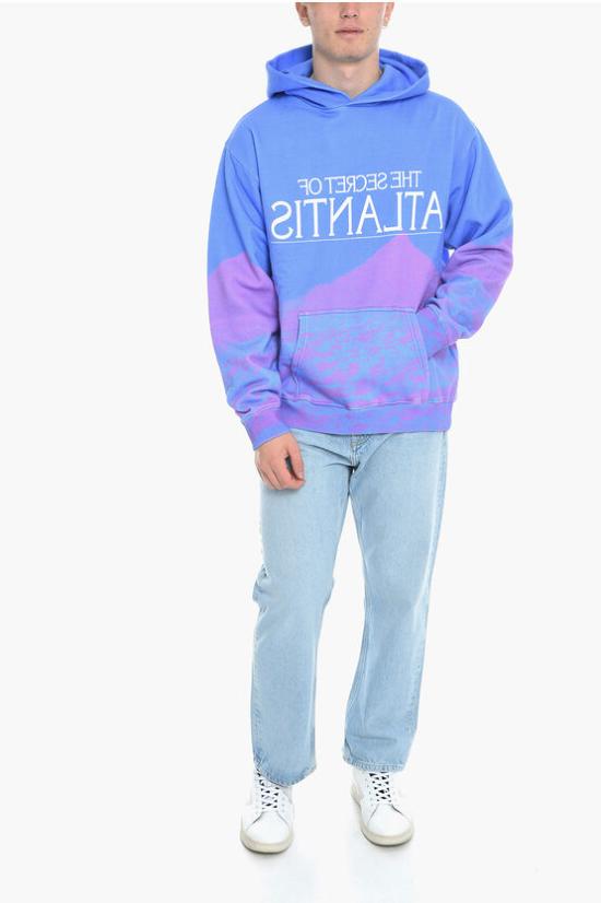  미스치프리퍼블릭 후드 티셔츠 33MSFM300S20 226961 85 Blue - MSFTSREP