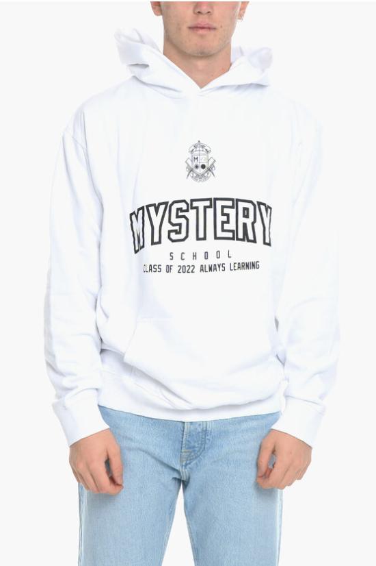  미스치프리퍼블릭 후드 티셔츠 33MSFM300S12 226957 01 Black White