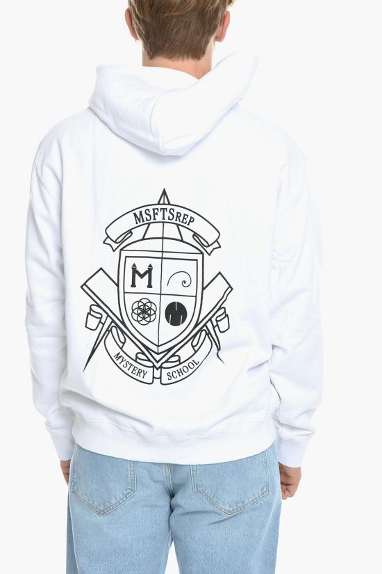  미스치프리퍼블릭 후드 티셔츠 33MSFM300S12 226957 01 Black White - MSFTSREP
